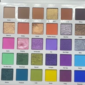 Glamlite 30 color palette